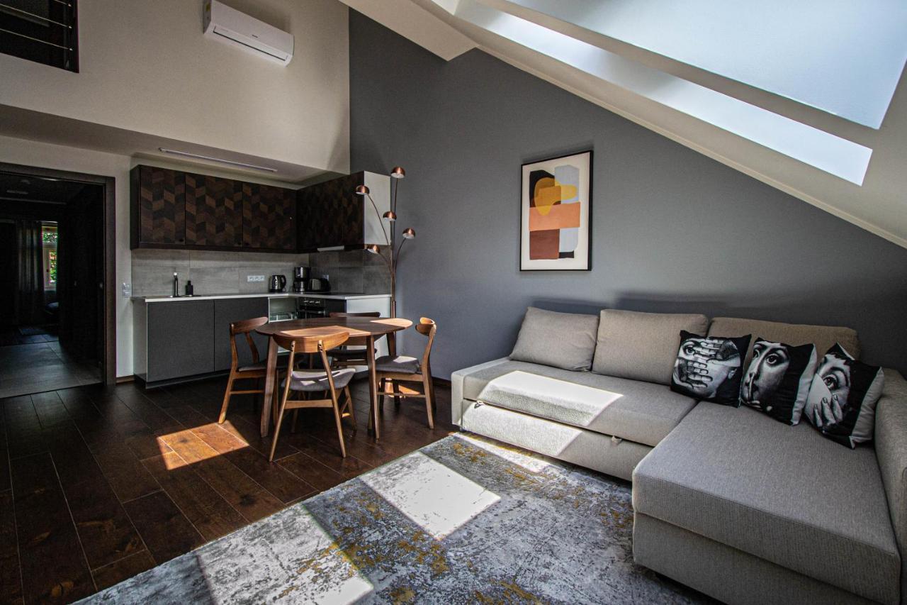 Quite Loft With Balcony And 3 Air Conditioners 布拉格 外观 照片